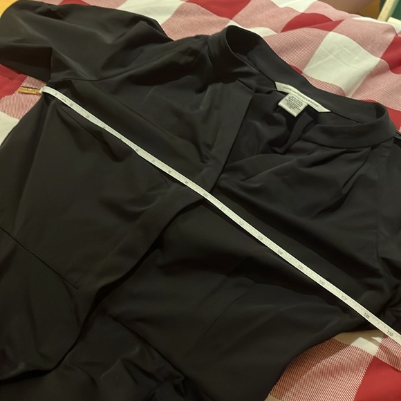 DVF black stretch cocktail dress - Picture 6 of 8